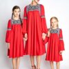 Rochita traditionala fetite Rosie Mini 9 luni - 7 ani - IIANA