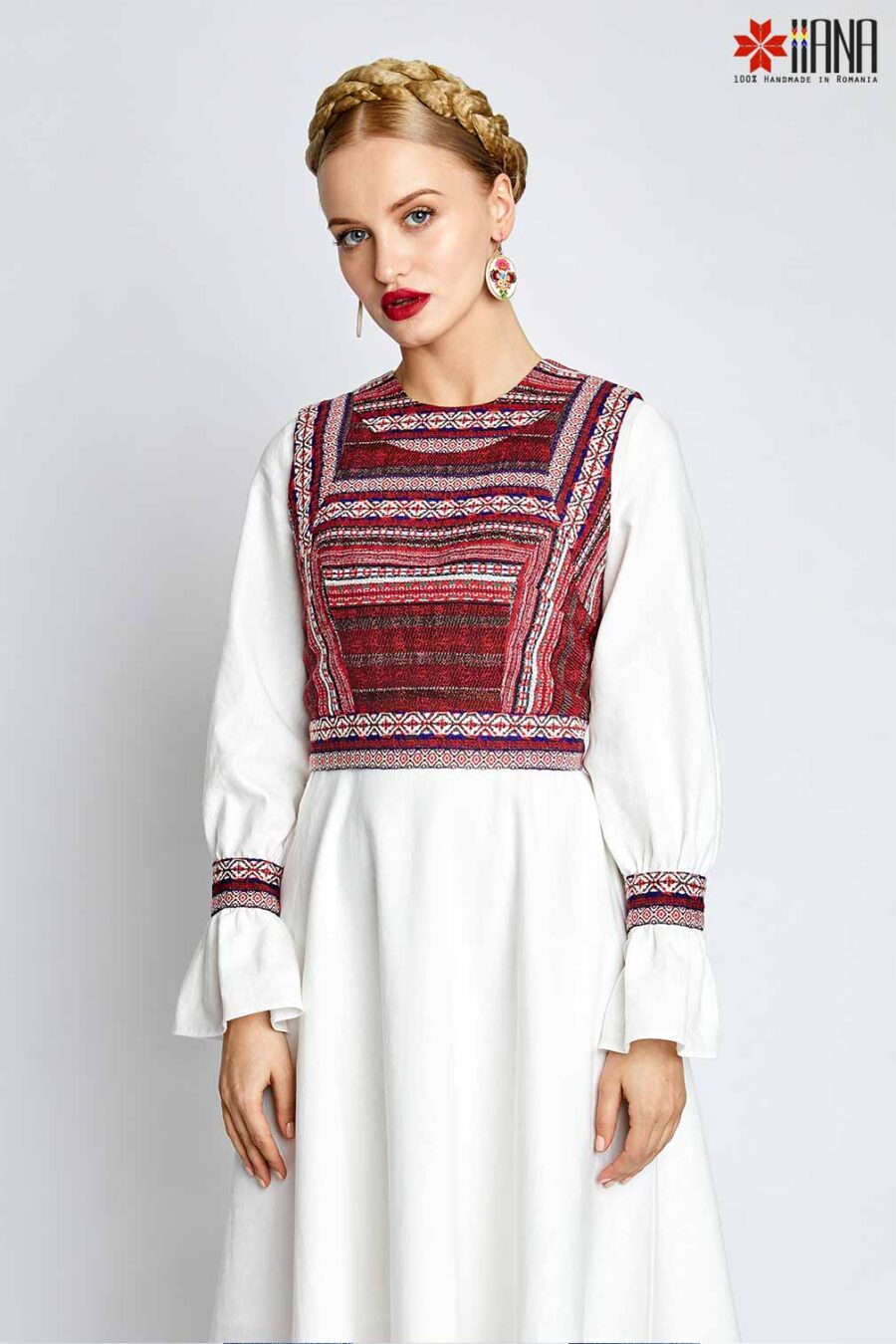Rochie Iiana Midi Diafana - IIANA