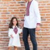 Rochita traditionala fetite Motiv Romb Arhaic 8-15 Ani - IIANA