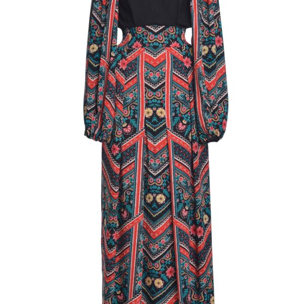 Rochie Lunga Boho Zig Zag - IIANA