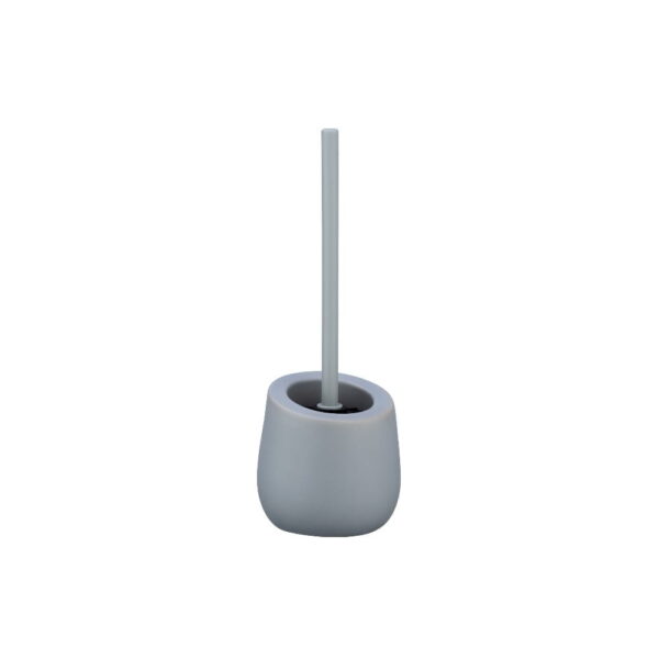 on1-import-11011-3a8394f0f3e9 Perie cu suport din ceramică pentru toaletă Wenko Badi, gri