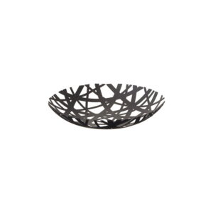 Bol pentru fructe Tower, negru, ø 26 cm