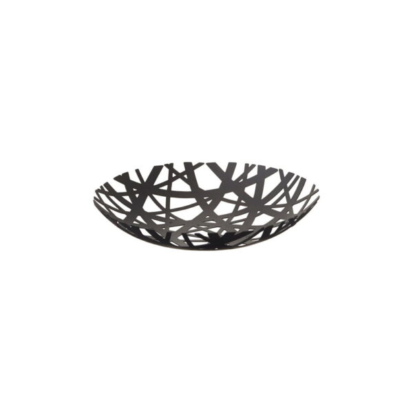Bol pentru fructe Tower, negru, ø 26 cm