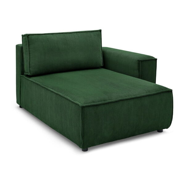 on1-import-11113-ad9b8097c1c0 Modul pentru canapea verde cu tapițerie din catifea reiată (cu colț pe partea dreaptă) Nihad modular – Bobochic Paris