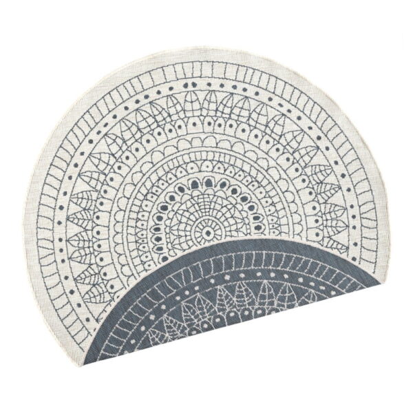 on1-import-11177-cbcc8fcd55fd Covor adecvat pentru exterior NORTHRUGS Porto, Ø 140 cm, gri-crem