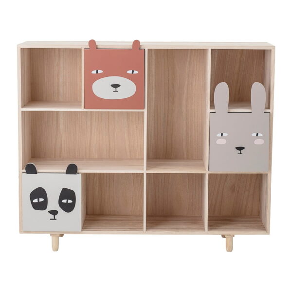 on1-import-11317-9d178adce8b8 Bibliotecă de copii din lemn de paulownia 107x89.5 cm Calle - Bloomingville Mini