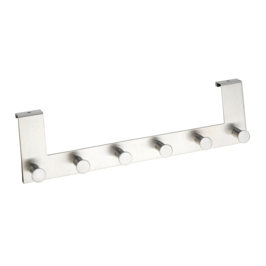 Cuier de ușă argintiu din metal 39 cm Celano – Wenko