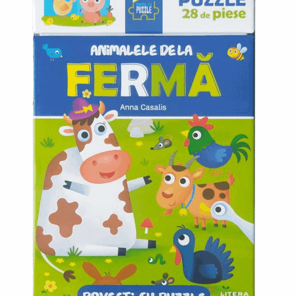 Povesti cu puzzle. Animalele de la ferma