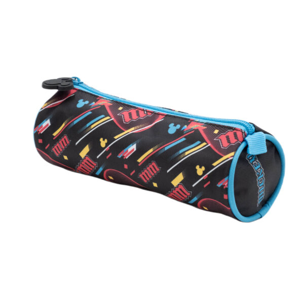 Penar etui 1 fermoar rotund 21x7x7 cm Mickey gimnaziu