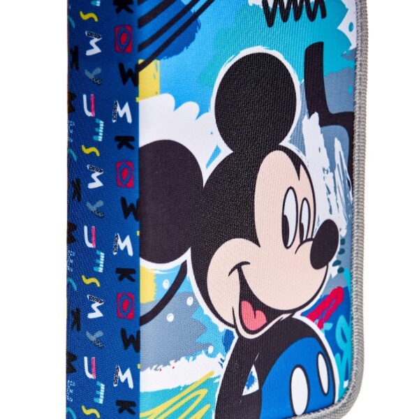 Penar cu 1 fermoar si 2 flapsuri, echipat, 32 piese Mickey Mouse