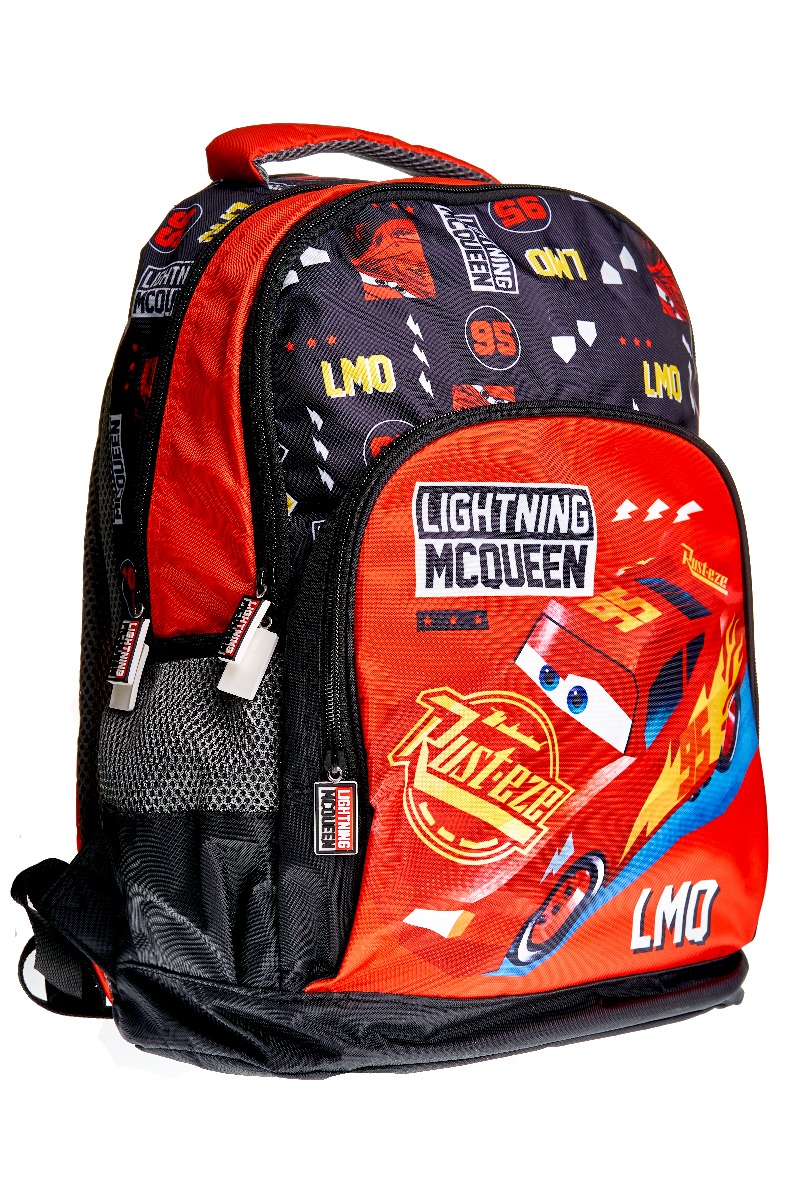 Rucsac primar 2 compartimente, 1 buzunar frontal 45x31x14 cm Cars