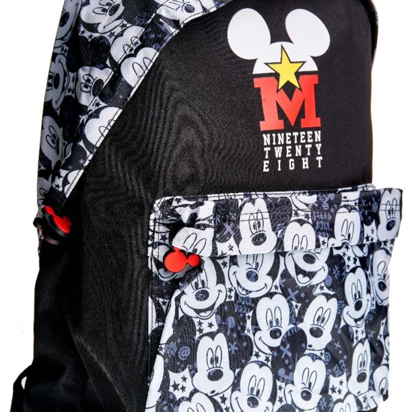 Rucsac gimnaziu 1 compartiment, 1 buzunar 42x30x14 cm Mickey