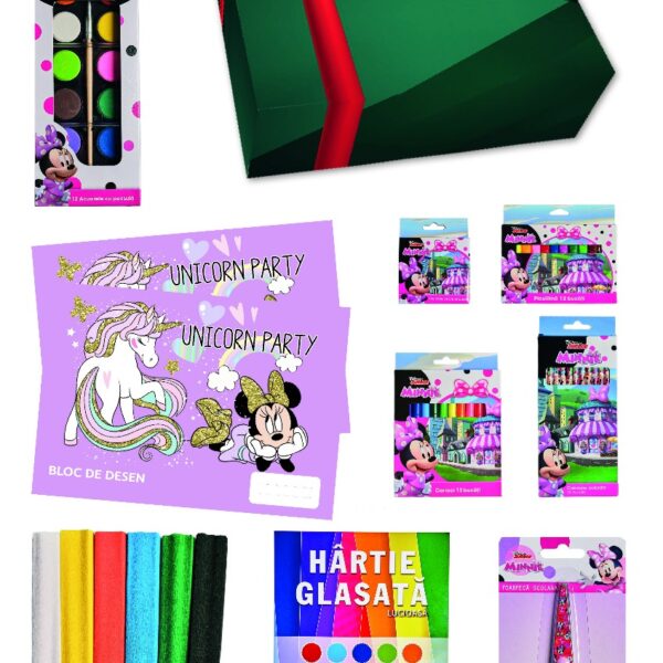 Cutia prescolarului consumabile Minnie