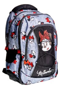 Rucsac gimnaziu 3 compartimente 45x30x16 cm Minnie