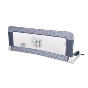 Bariera reglabila de protectie pat, Lorelli Safety Night, Cool Grey Pandas