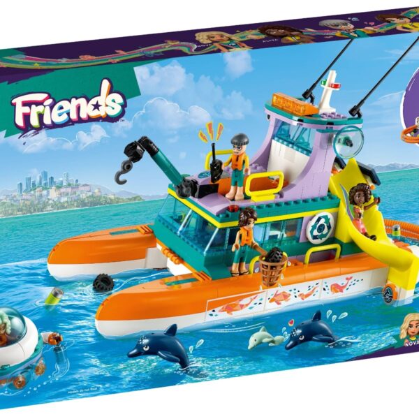 LEGO® Friends - Barca de salvare pe mare (41734)
