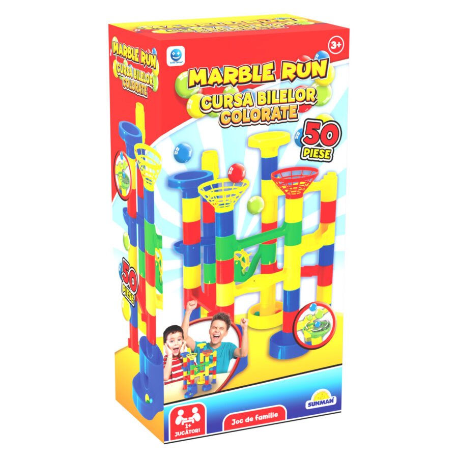 Joc interactiv, Smile Games, Marble Run, 50 piese