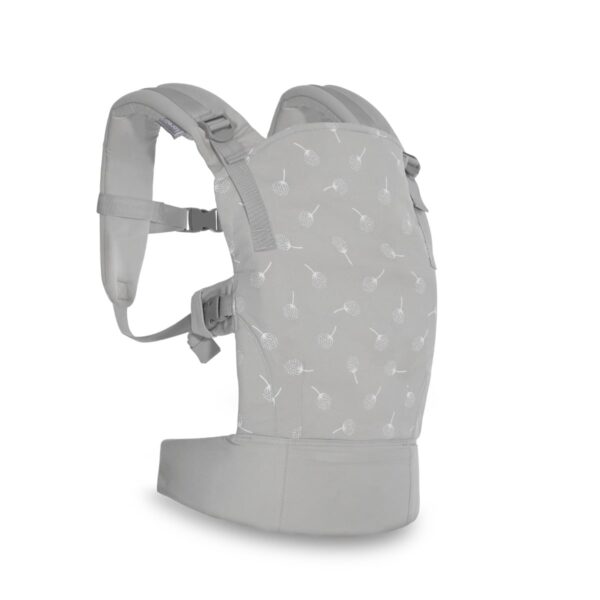 Marsupiu ergonomic Lorelli Wally bumbac, Grey Floral
