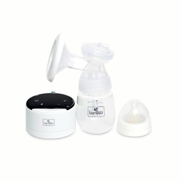Pompa de san electrica Lorelli Daily Comfort, Led, touch screen, 3 moduri de functionare, White