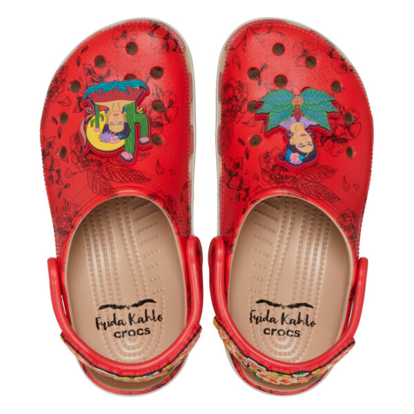 on1-import-12721-242b1e338bb1 Saboti Crocs Classic Frida Kahlo Clog Bej - Bone