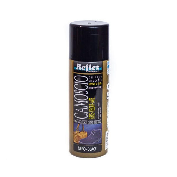 on1-import-12905-af33d918cb87 Spray pentru piele întoarsă Reflex Camoscio 200ml Negru - Black