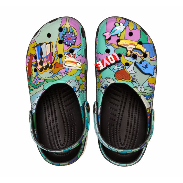 Saboti Crocs Classic Beatles Pepperland Clog Multicolor - Multi