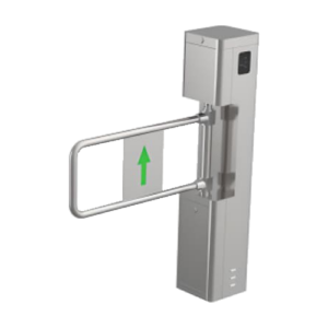 Poarta batanta partea dreapta, Card MiFare, Brat metalic, latime banda 900mm – HIKVISION DS-K3BC411X-RS-M-Dp90