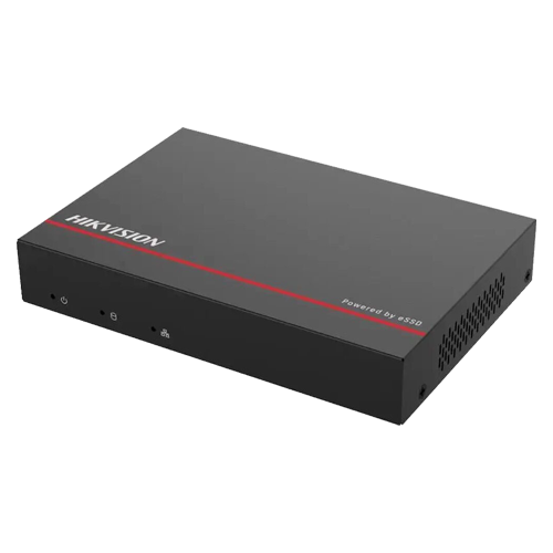 NVR 4 canale 4MP, 4 porturi PoE, SSD 1 TB - HIKVISION DS-E04NI-Q1-4P1T