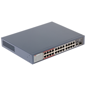 Switch 24 porturi PoE, 2 porturi uplink – HIKVISION DS-3E0326P-E-M