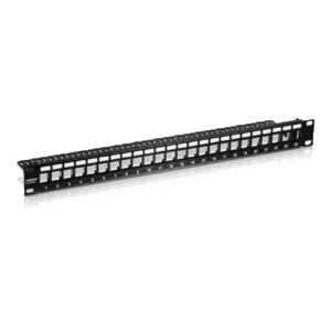 Patch Panel ecranat 24 porturi blank keystone 1U – TRENDnet TC-KP24S