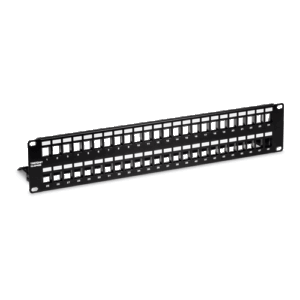 Patch Panel ecranat 48 porturi blank keystone 2U – TRENDnet TC-KP48S