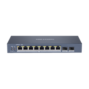 Switch 8 porturi Gigabit PoE, 2 port SFP uplink, SMART Management – HIKVISION DS-3E1510P-SI