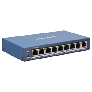 Switch 8 porturi PoE, 1 port uplink RJ45, SMART Management – HIKVISION DS-3E1309P-EI