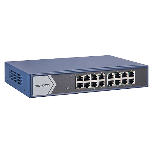 Switch L2, 16 x RJ45 1G, Smart Management - HIKVISION DS-3E1516-EI