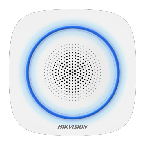 Sirena wireless AX PRO de interior cu led albastru, 868Mhz - HIKVISION DS-PS1-I-WE-B