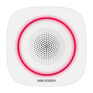 Sirena wireless AX PRO de interior cu led rosu, 868Mhz – HIKVISION DS-PS1-I-WE-R