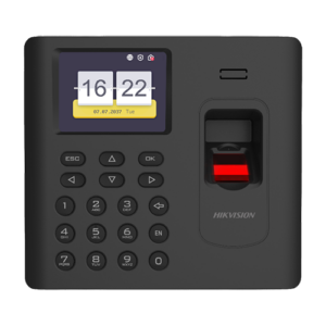 Terminal standalone IP de pontaj cu cititor Amprenta, Card Mifare, Wi-Fi – HIKVISION DS-K1A802AMF-B