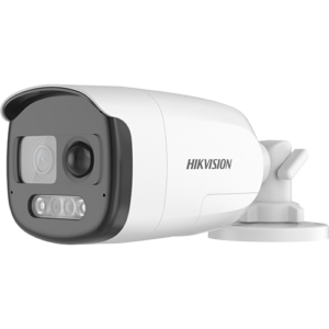 Camera AnalogHD ColorVu 2MP cu PIR si alarma incorporata, lentila 2.8mm, lumina alba 40 m, Audio – HIKVISION DS-2CE12DF3T-PIRXOS-2.8mm