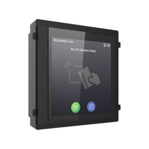 Modul afisaj IPS touch screen, 4 inch, pentru Interfon modular – HIKVISION DS-KD-TDM