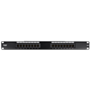 Patch Panel 16 x RJ45 UTP, Cat6 – TRENDnet TC-P16C6