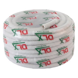 Tub flexibil (copex) D20, Halogen free, ignifug, cu fir tragere, rola 100 metri – DLX CRP-869-20