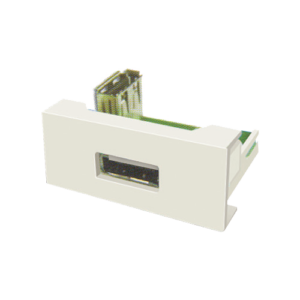Panel echipat cu socket USB (1 modul) – DLX DLX-245-62
