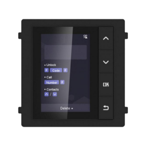 Modul afisaj LCD TFT pentru Interfon modular – HIKVISION DS-KD-DIS