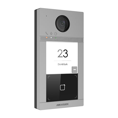Panou exterior videointerfon TCP/IP pentru 1 familie, Wi-Fi 2.4GHz, control acces integrat – HIKVISION DS-KV8113-WME1