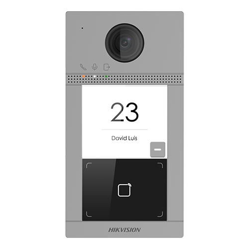 Panou exterior videointerfon TCP/IP pentru 1 familie, Wi-Fi 2.4GHz, control acces integrat – HIKVISION DS-KV8113-WME1