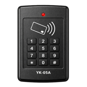 Cititor de proximitate RFID (125KHz) stand-alone pentru exterior cu tastatura YK-05A