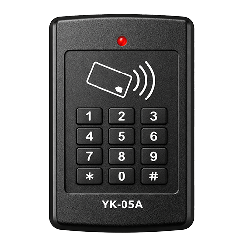 Cititor de proximitate RFID (125KHz) stand-alone pentru exterior cu tastatura YK-05A