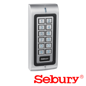 Cititor/Controler stand-alone cu tastatura si cititor card, antivandal – SEBURY SEB-W1-B