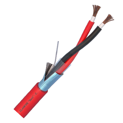Cablu de incendiu E120 – 1x2x1.0mm, 100m – ELAN ELN120-1x2x1.0