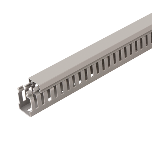 Canal cablu perforat 40×60 mm, cu capac, 2m – DLX PVCP-407-60